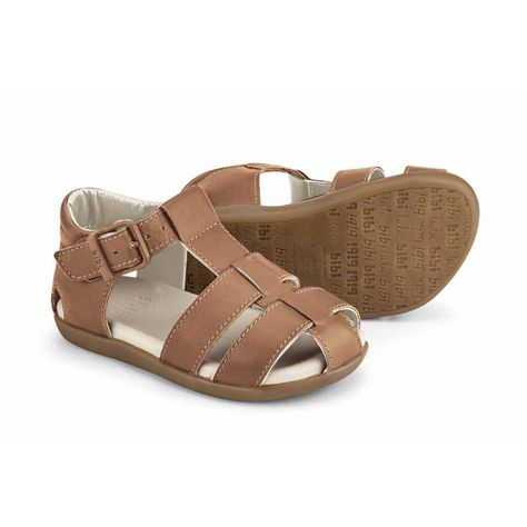 Sandalias Baby Soft II Cafe Bibi-3