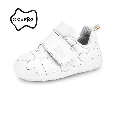 Zapatillas Corazones Fisioflex Originals Blanco Bibi-0