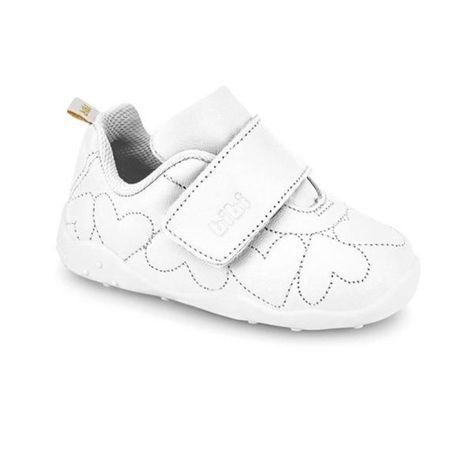 Zapatillas Corazones Fisioflex Originals Blanco Bibi-1