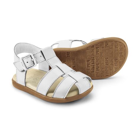 Sandalias Baby Soft II Blanco  Niña Bibi-3