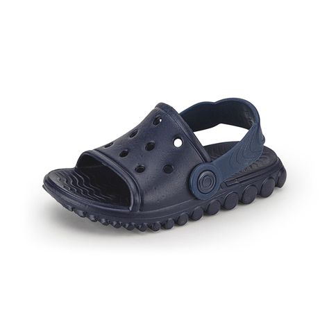 Sandalias Sun Slide Azul Marino  Unisex Bibi-0