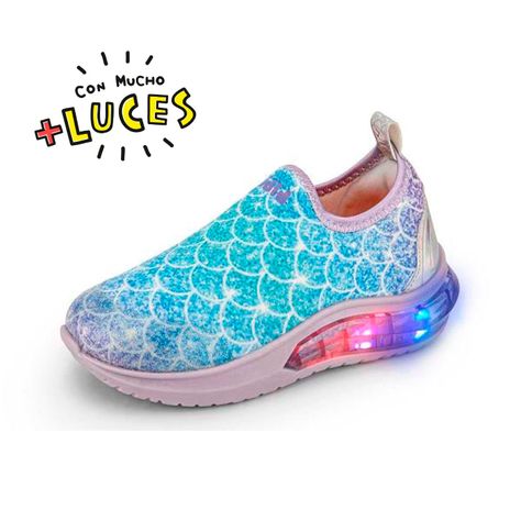 Zapatillas Sirena Space Wave 3.0  Azul Bibi-0