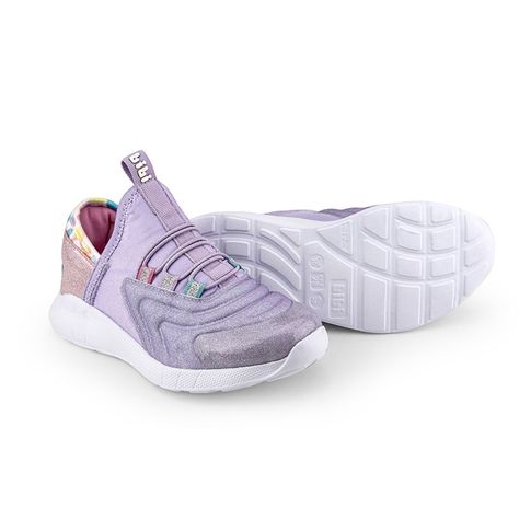 Zapatillas Rainbow Evolution Lila Niña Bibi-3