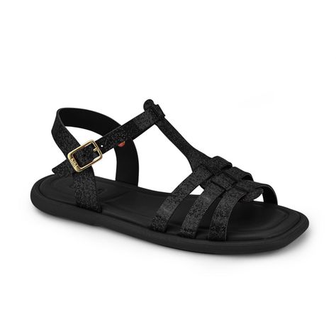 Sandalias Funnyday Negro Bibi-1