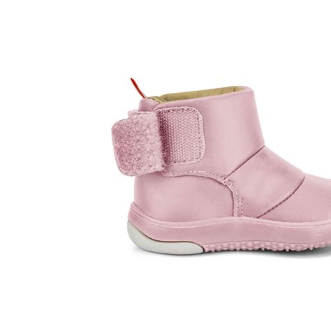 Botas 100% cuero Prewalker Rosado Bibi.-4