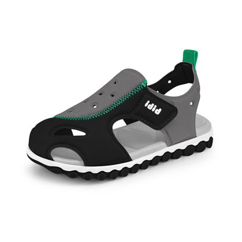 Sandalias Summer Roller Sport Negro  Niño Bibi-0