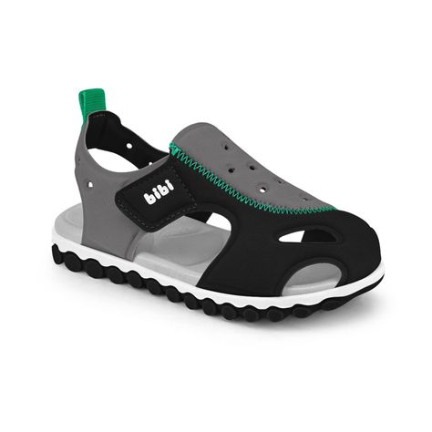 Sandalias Summer Roller Sport Negro  Niño Bibi-1