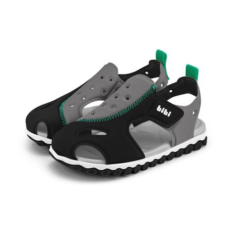 Sandalias Summer Roller Sport Negro  Niño Bibi-2