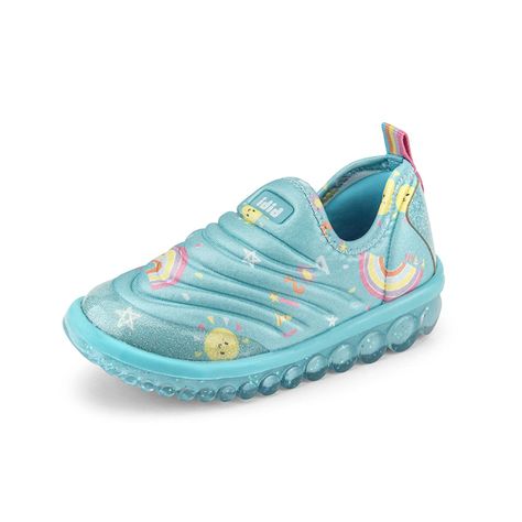 Zapatillas Rainbow Roller 2.0 Celeste Niña Bibi-0