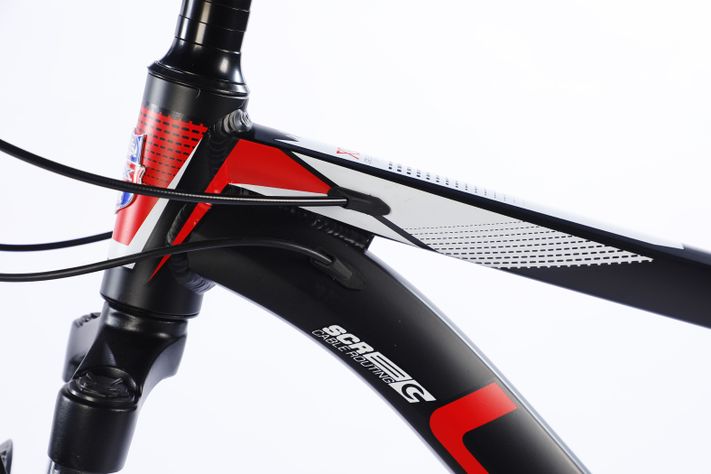 BICICLETA MTB  27,5" LAUX ADVANCED 21 VELOCIDADES BLACK/RED-4