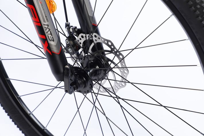 BICICLETA MTB  27,5" LAUX ADVANCED 21 VELOCIDADES BLACK/RED-5