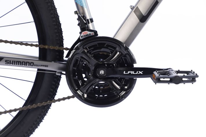 BICICLETA MTB  27.5" LAUX ADVANCED 21 VELOCIDADES MATTE GRAY/BLUE-4