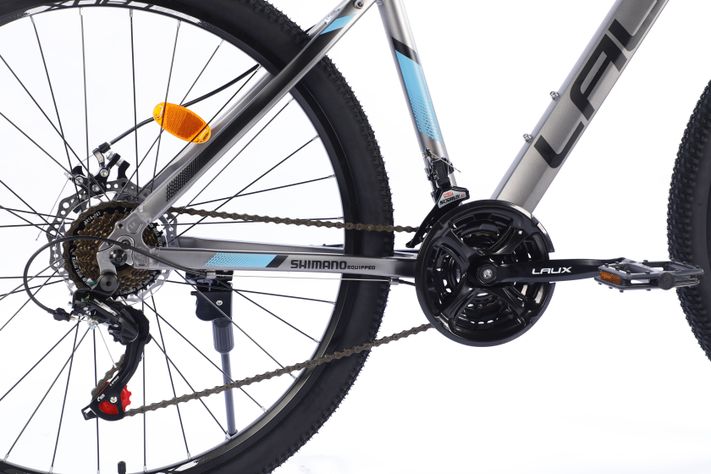 BICICLETA MTB  27.5" LAUX ADVANCED 21 VELOCIDADES MATTE GRAY/BLUE-5