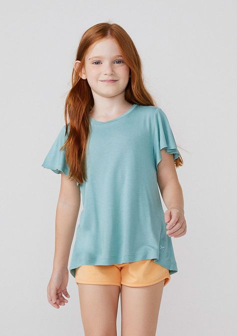 Polera niña Brasil  Hering-0