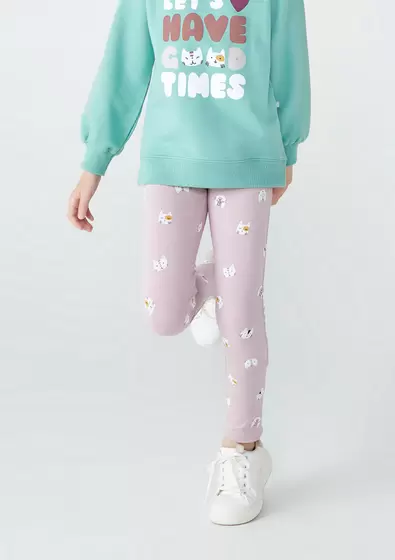 Calza Larga Estampada Hering-1