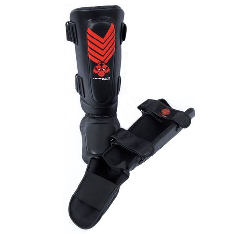 ESPINILLERAS CON EMPEINE / CUERO NATURAL /ORANGU SPORT-1