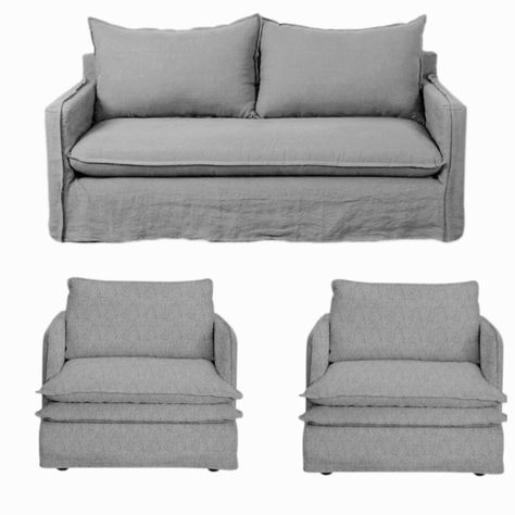 Living 311 Home Gris Fundas Lavables-0