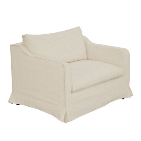 Sitial Poltrona blanco manhattan con funda lavable-0