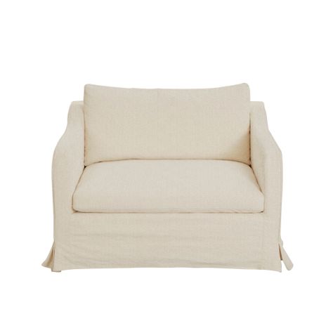 Sitial Poltrona blanco manhattan con funda lavable-1