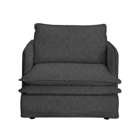 Poltrona Isidora marengo  funda lavable-0