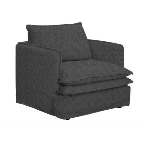 Poltrona Isidora marengo  funda lavable-1