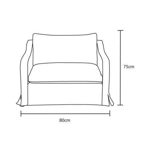 Set sitial poltrona blanco manhattan fundas lavables -5