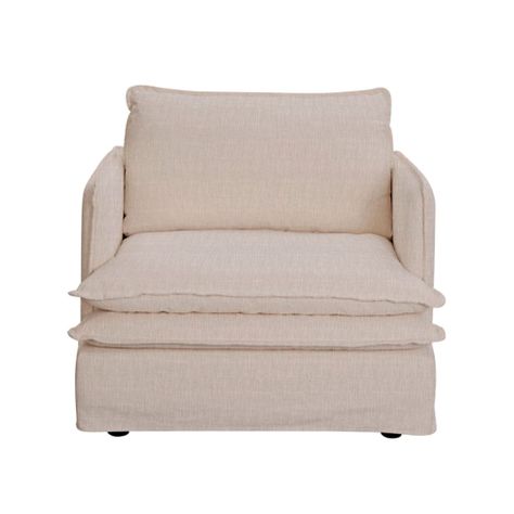 Poltrona Isidora beige funda lavable-0
