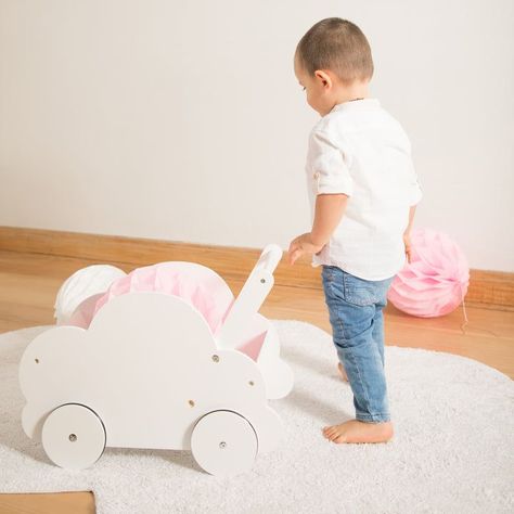 Coche De Madera Nube-3