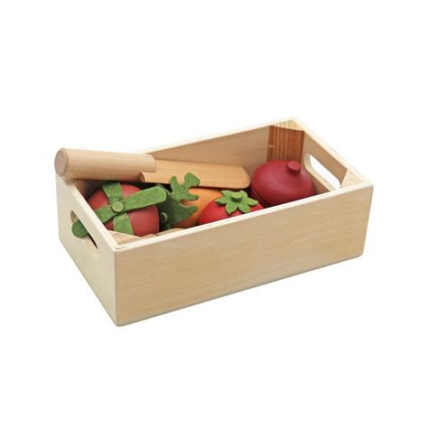 Verduras Magnéticas De Madera-1