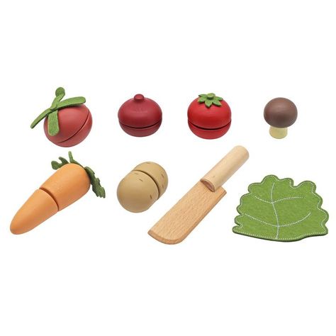 Verduras Magnéticas De Madera-2