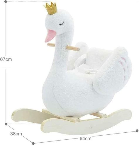 Balancín Cisne De Madera-5