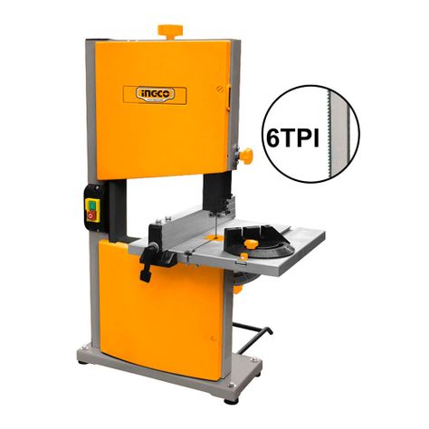 Sierra De Banda Electrica Industrial 350W Ingco Bas3502-0