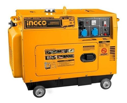 Generador Diesel Silencioso Con Ats 5,0Kw Ingco Gse50001.1-0