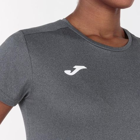 Polera Entrenamiento Mujer Joma Combi Antracita Gris-2