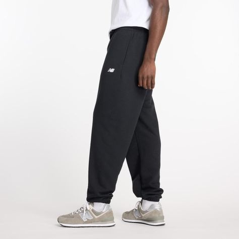 Pantalón Jogger Lifestyle Hombre New Balance Negro-1