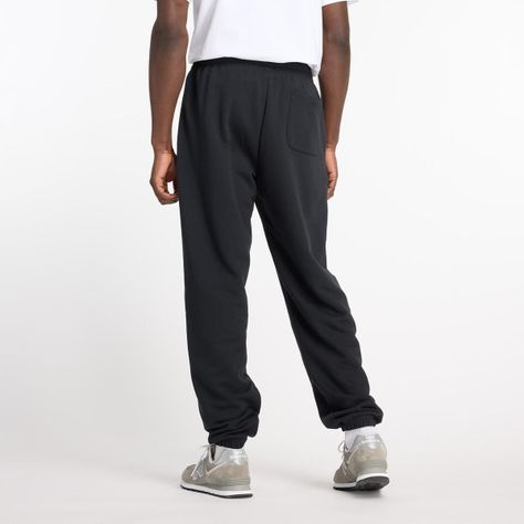 Pantalón Jogger Lifestyle Hombre New Balance Negro-2