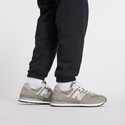 Pantalón Jogger Lifestyle Hombre New Balance Negro-4