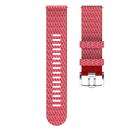 Correa Polar textil de 22 mm Roja-0