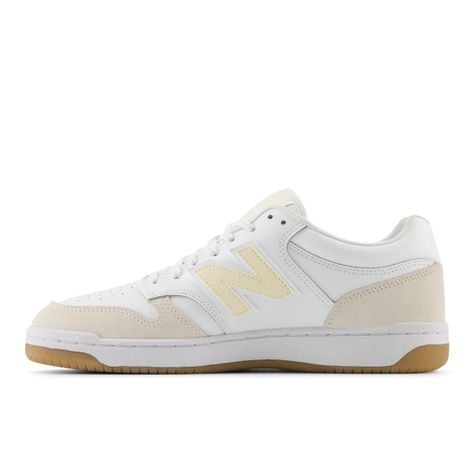 Zapatillas Urbanas Hombre New Balance 480 Blanco-1