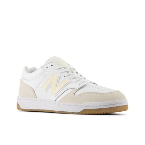 Zapatillas Urbanas Hombre New Balance 480 Blanco-3