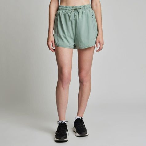 Short 2 en 1  Entrenamiento Mujer Spyder Sport Verde-3