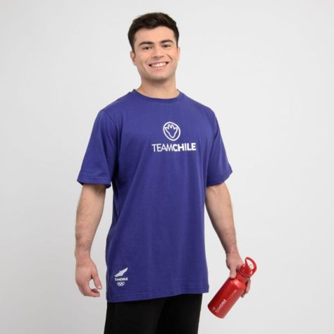 Polera Hombre Team Chile Azul-1