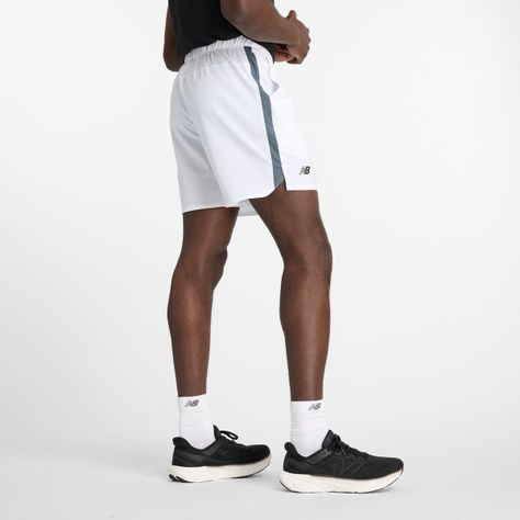 Short Tenis Hombre New Balance Tournament Short Blanco-1