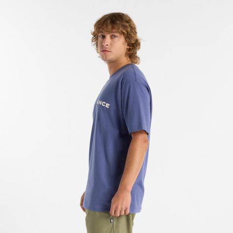 Polera Lifestyle Hombre New Balance Reimagined Graphic Azul-1