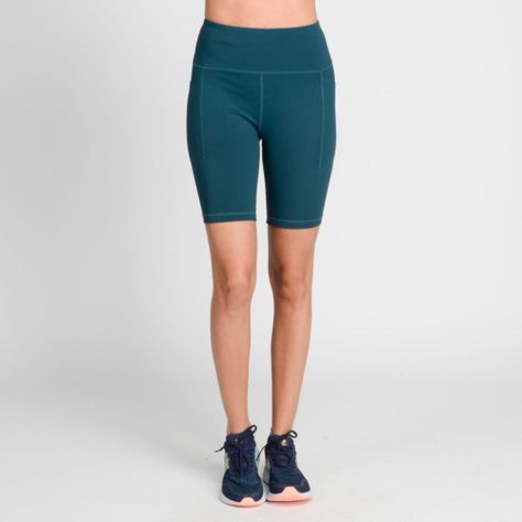 Calza Corta Entrenamiento Mujer Spyder Verde-0