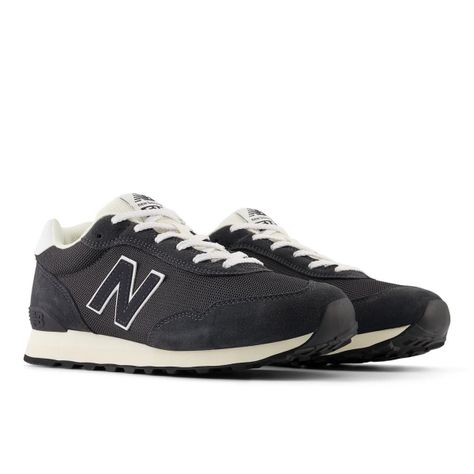 Zapatillas Urbanas Hombre New Balance 515 Negra/Blanco-2