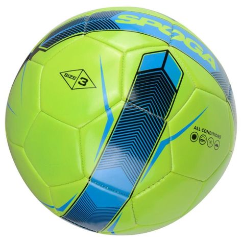 Balón Fútbol Spoga Intermedio N°5 Verde-1