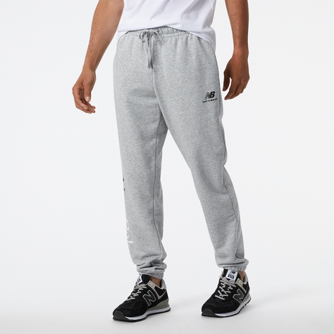 Pantalón Jogger Hombre New Balance Essentials Celebrate Gris-0