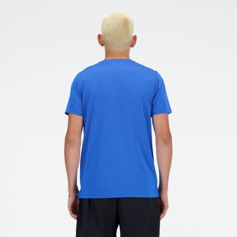 Polera Hombre New Balance Azul-1