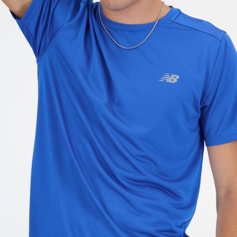 Polera Hombre New Balance Azul-3